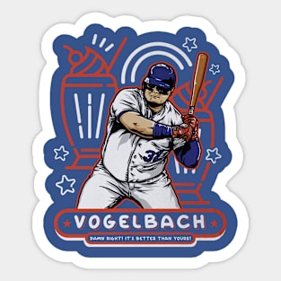 Daniel Vogelbach New York M Milkshake Sticker